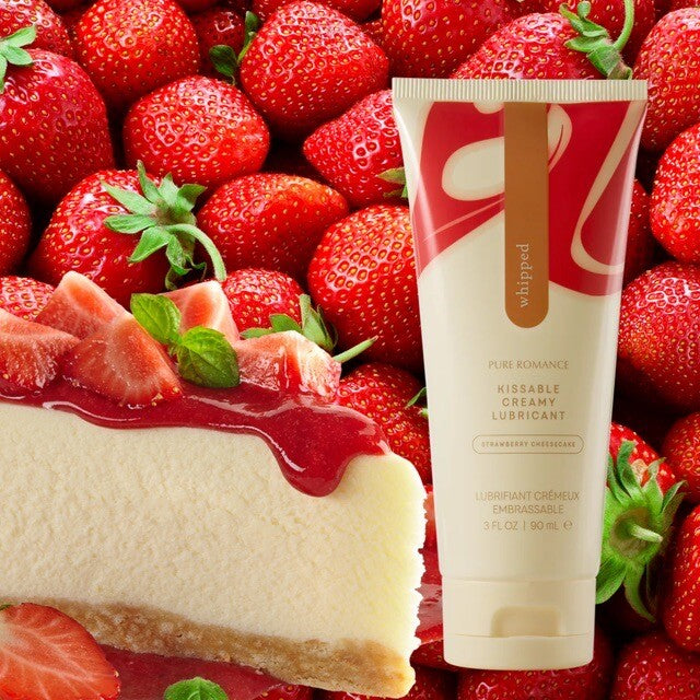 Whipped Strawberry Cheesecake
