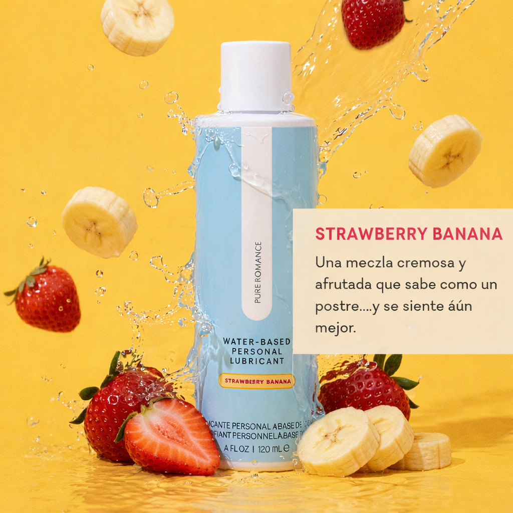 Water Based Lubricant Strawberry Banana