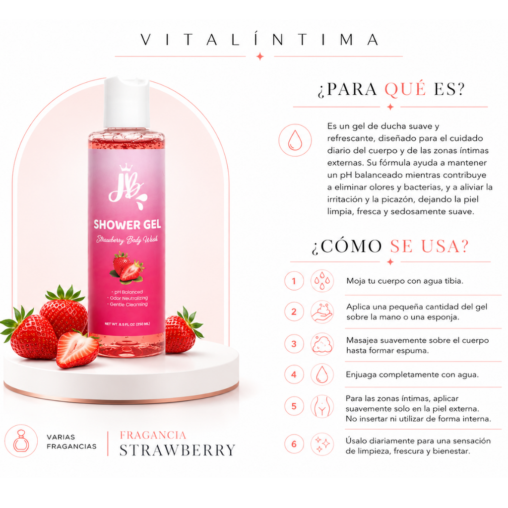 Body Wash - Strawberry