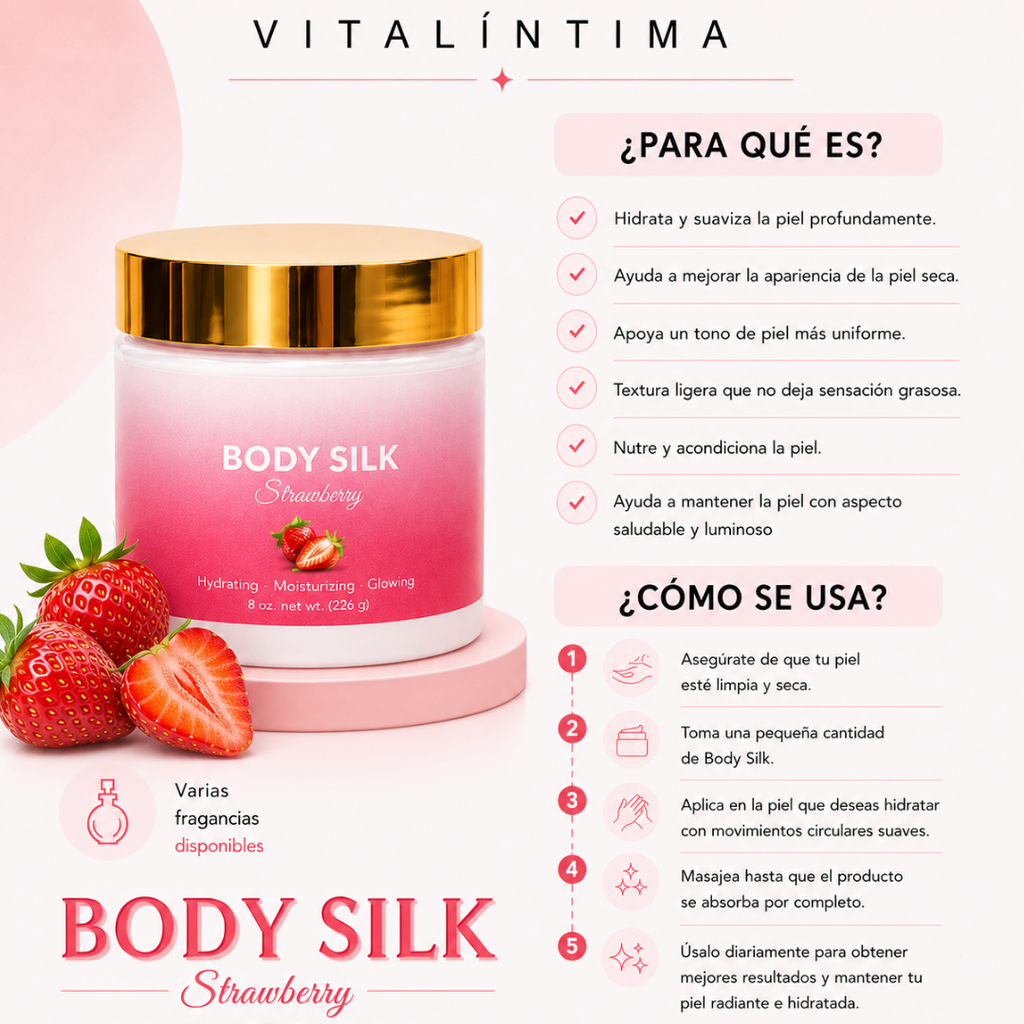 Body Silk - Strawberry