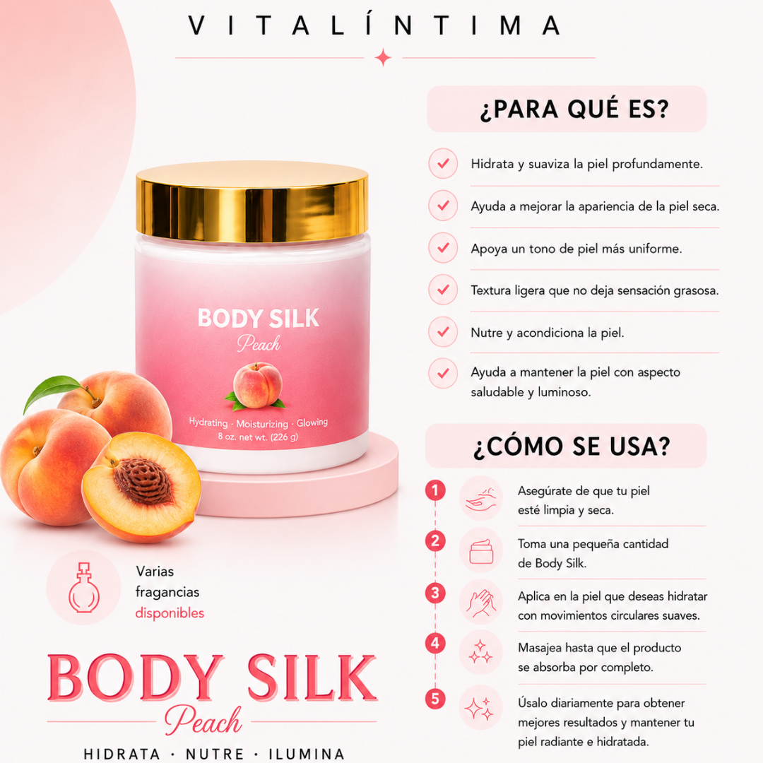 Body Silk - Peach