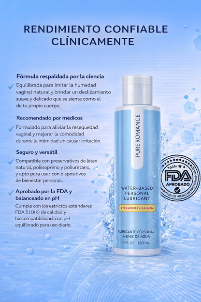 Water Based Lubricant Strawberry Banana