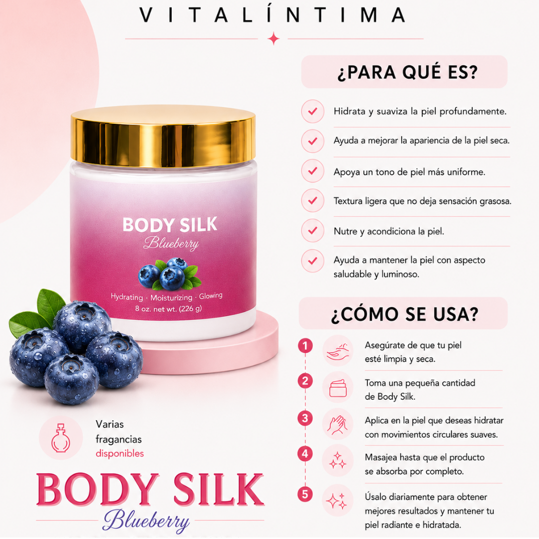 Body Silk -Blueberry