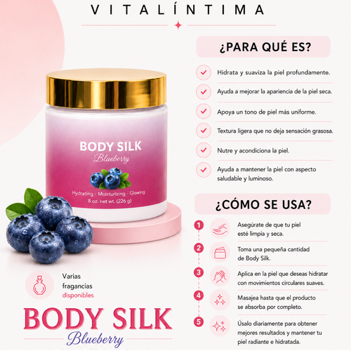 Body Silk -Blueberry