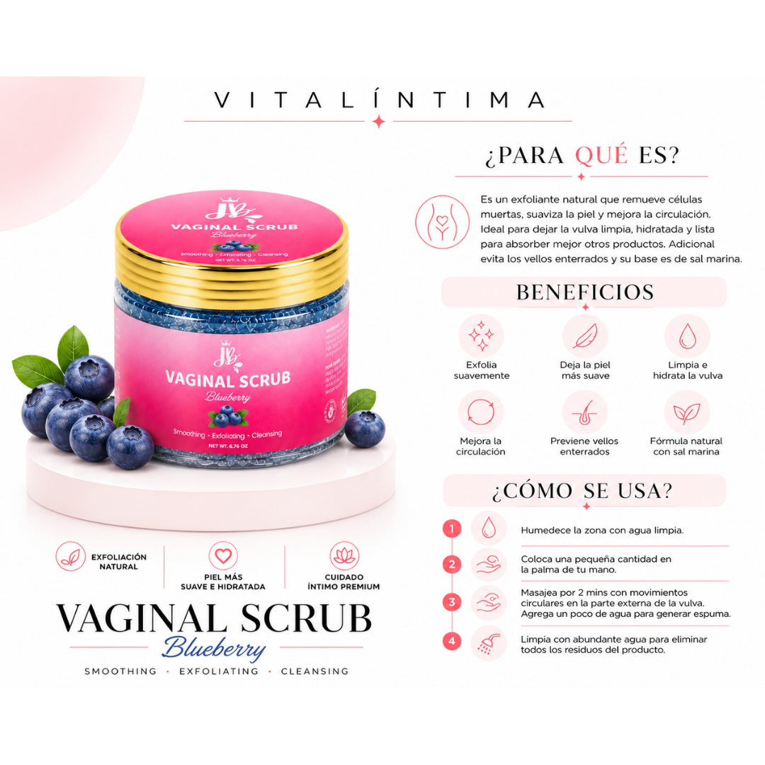 Vaginal Scrub - Blueberry
